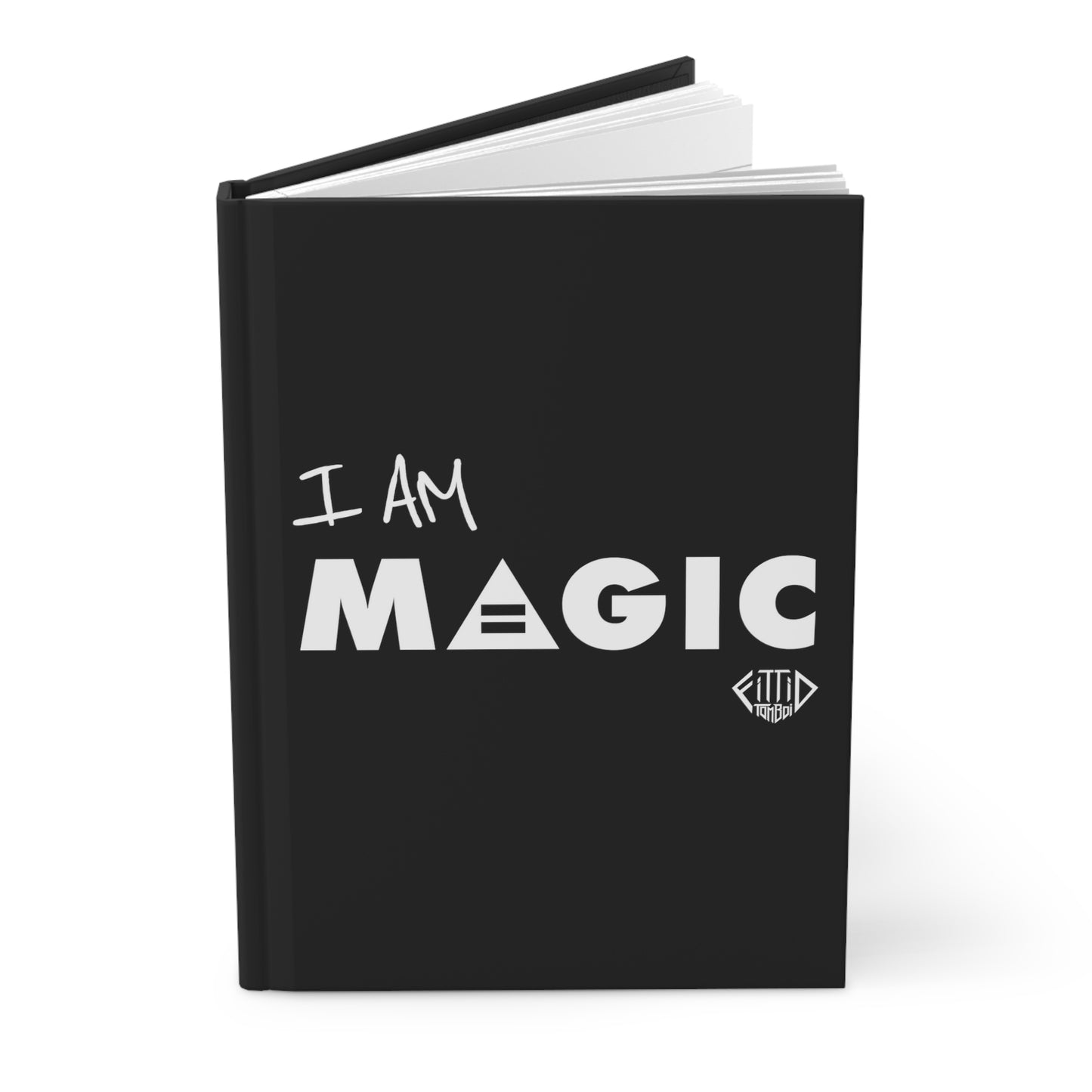 I AM MAGIC Journal Hardcover - Black