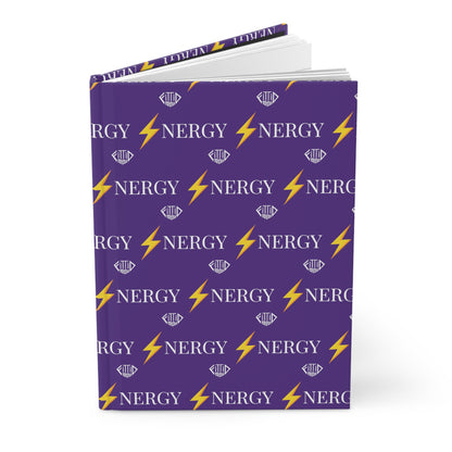 ENERGY Journal Hardcover - Purple & Gold