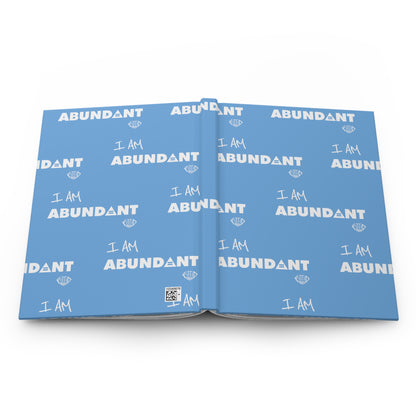 I AM ABUNDANT Journal Hardcover - Light Blue