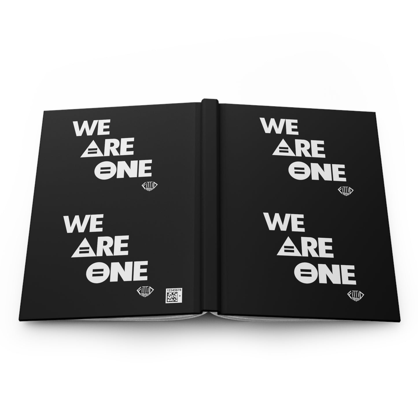 WE ARE ONE Journal Hardcover - Black