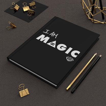 I AM MAGIC Journal Hardcover - Black
