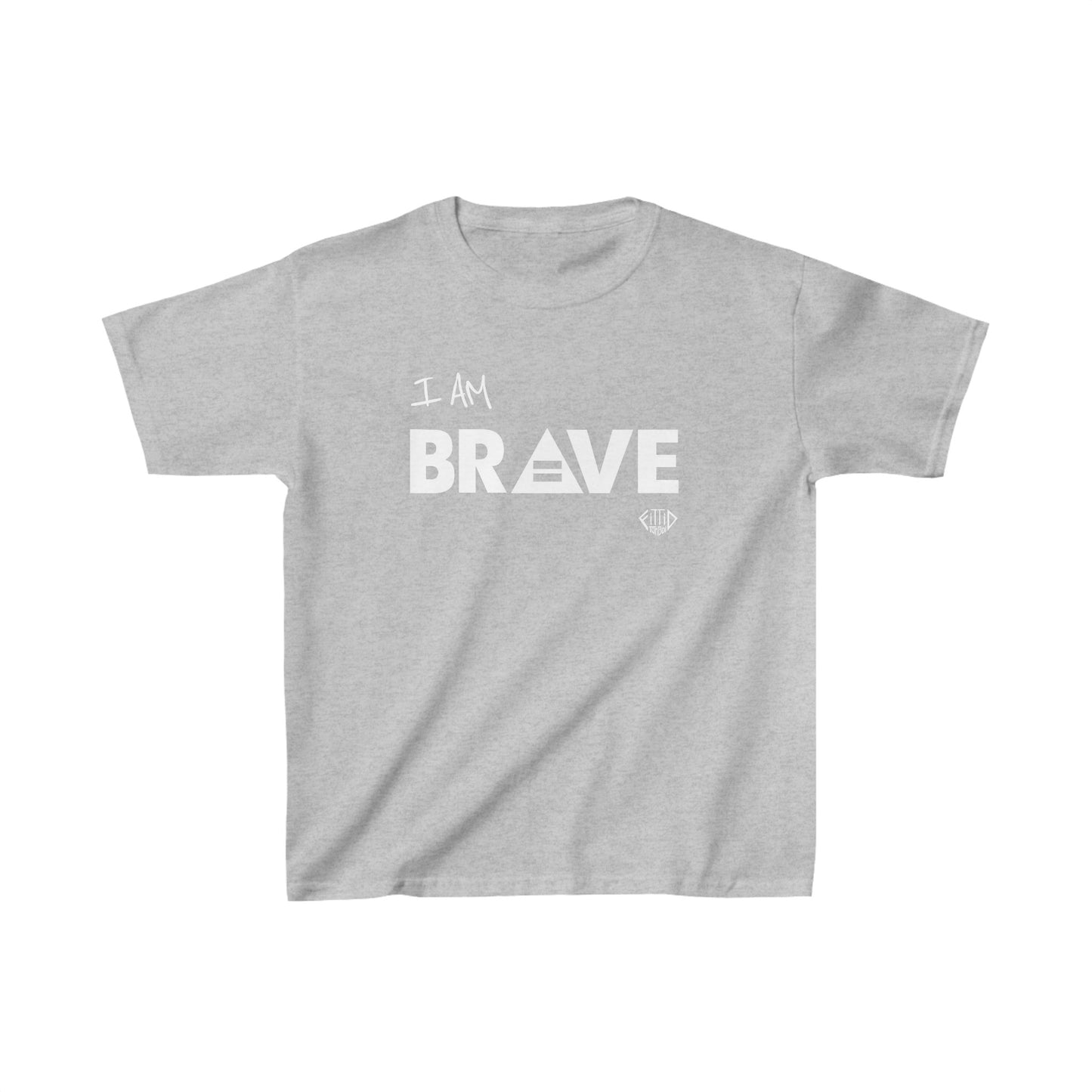 I AM BRAVE Kids T-shirt