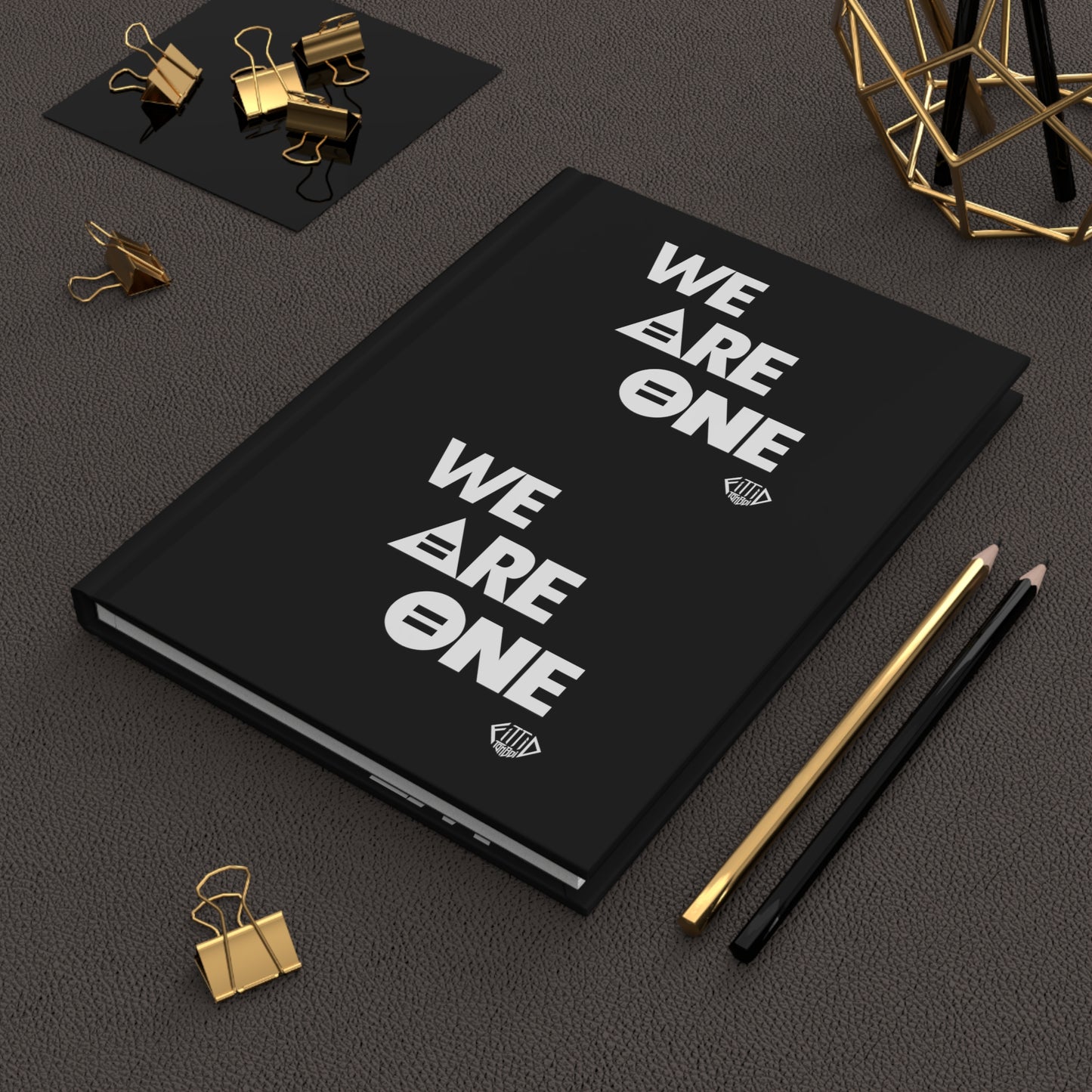 WE ARE ONE Journal Hardcover - Black