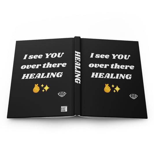I see YOU Healing Charity Journal Hardcover - Black