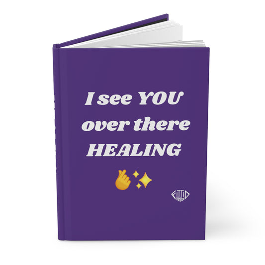 I see YOU Healing Charity Journal Hardcover - Purple